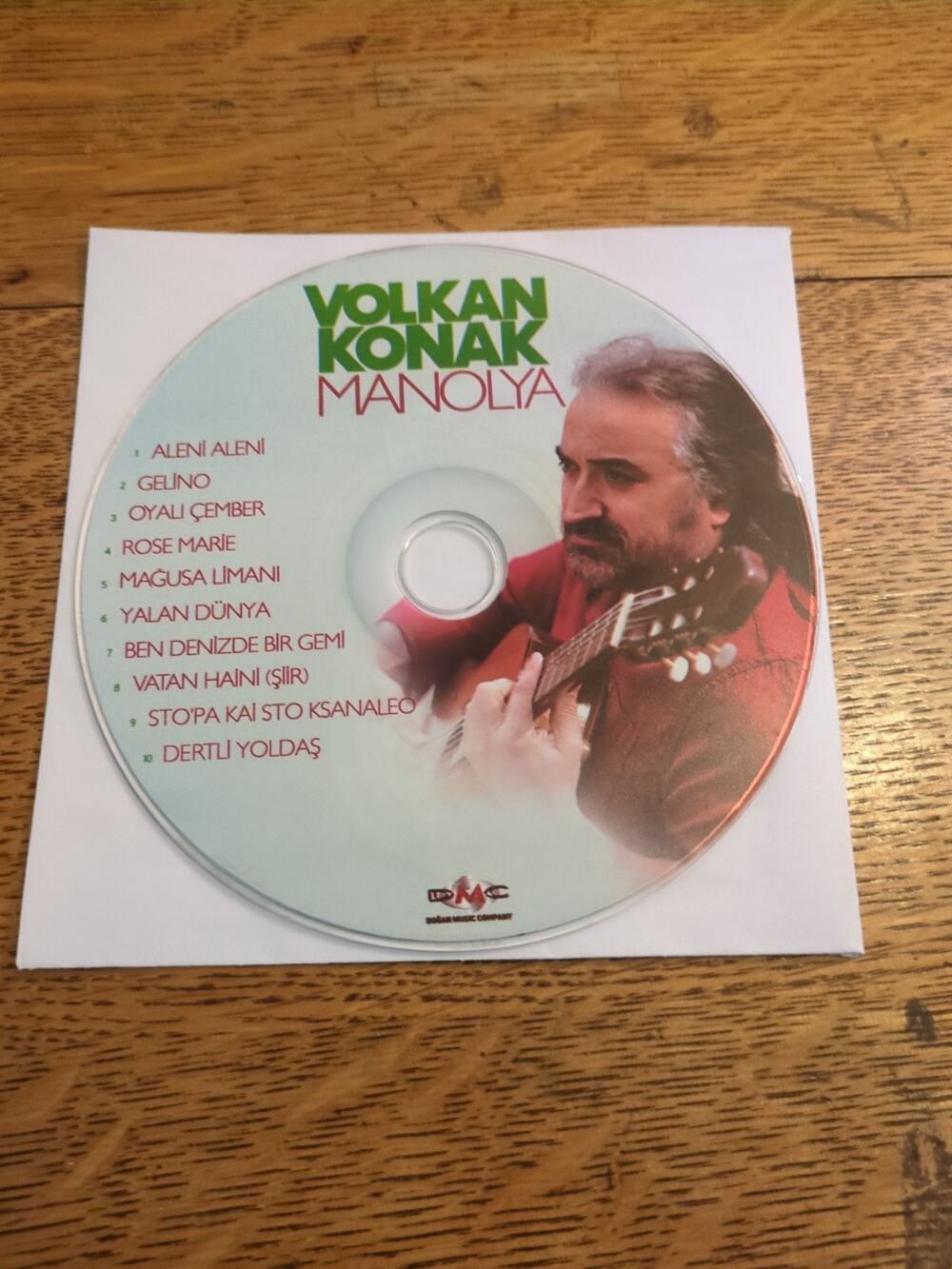 VOLKAN KONAK MANOLYA Cd Disc Only
